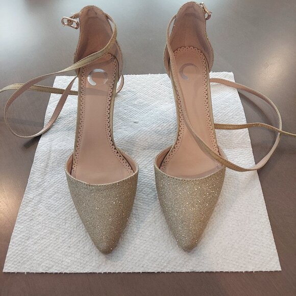 Gold kitten heel - Picture 1 of 7